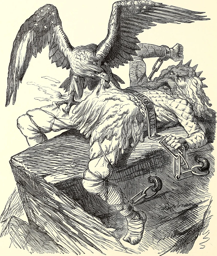 An illustration from Cartoons : Selected from the pages of "Punch", 1901, leaf 33