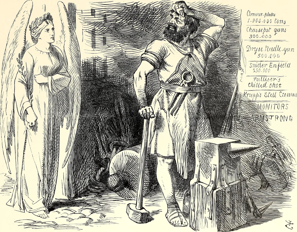 An illustration from Cartoons : Selected from the pages of "Punch", 1901, leaf 46