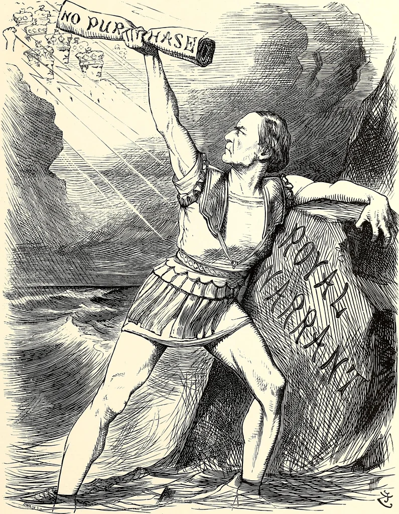 An illustration from Cartoons : Selected from the pages of "Punch", 1901, leaf 54