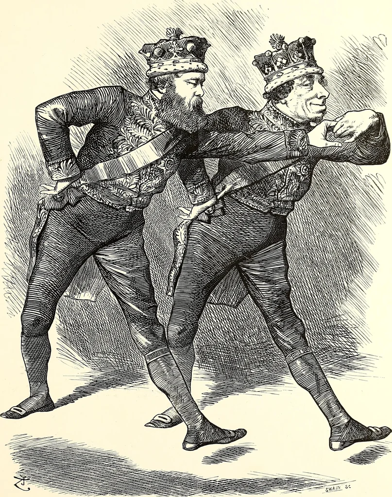 An illustration from Cartoons : Selected from the pages of "Punch", 1901, leaf 66