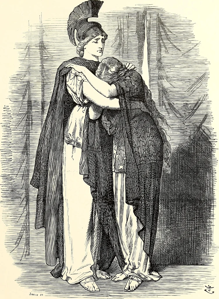 An illustration from Cartoons : Selected from the pages of "Punch", 1901, leaf 70