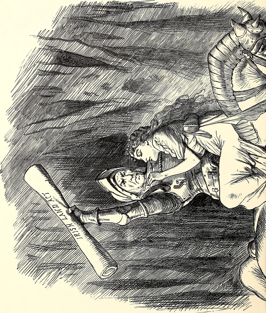 An illustration from Cartoons : Selected from the pages of "Punch", 1901, leaf 71