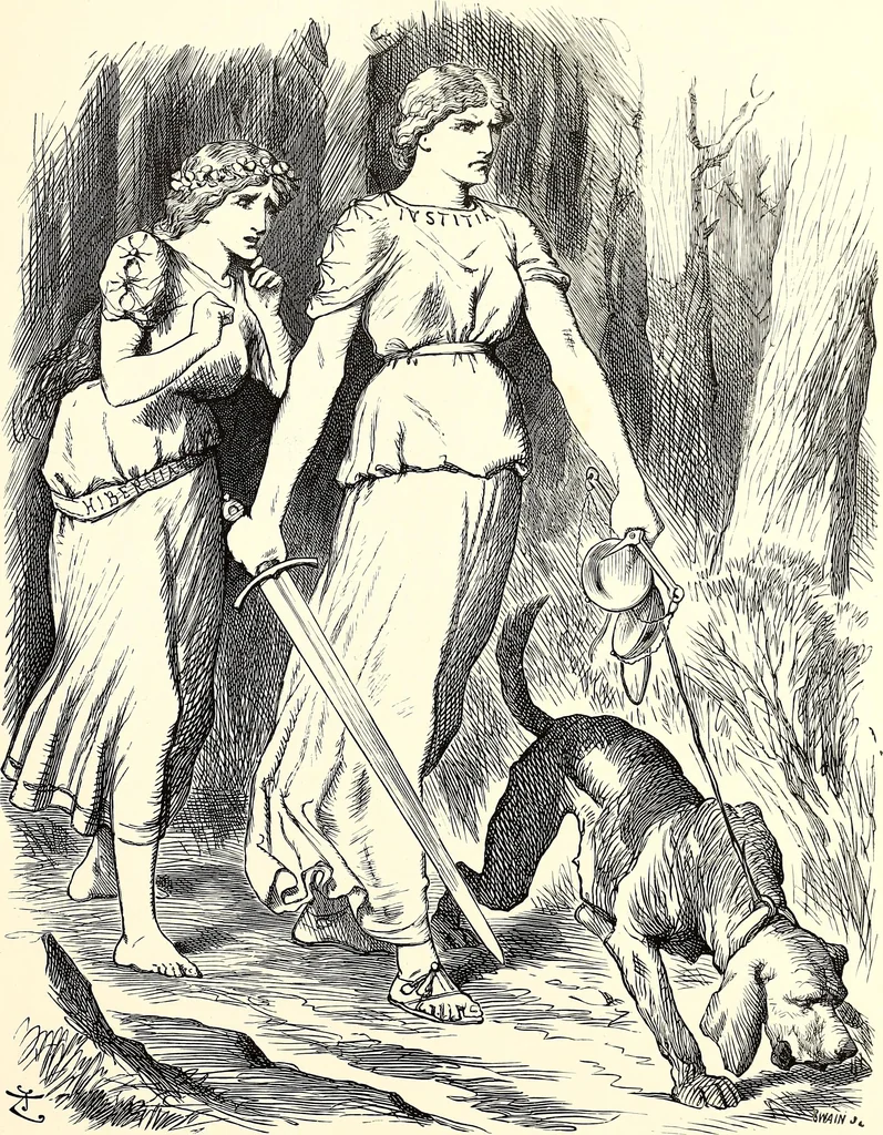 An illustration from Cartoons : Selected from the pages of "Punch", 1901, leaf 74