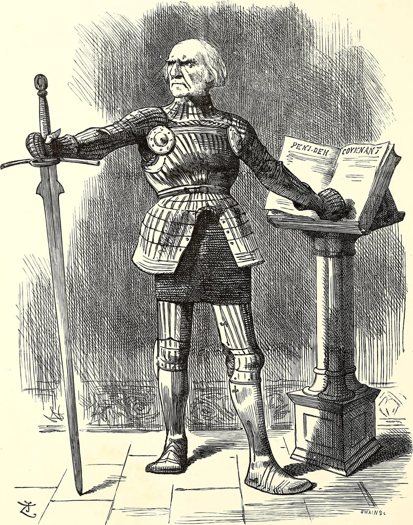 An illustration from Cartoons : Selected from the pages of "Punch", 1901, leaf 81