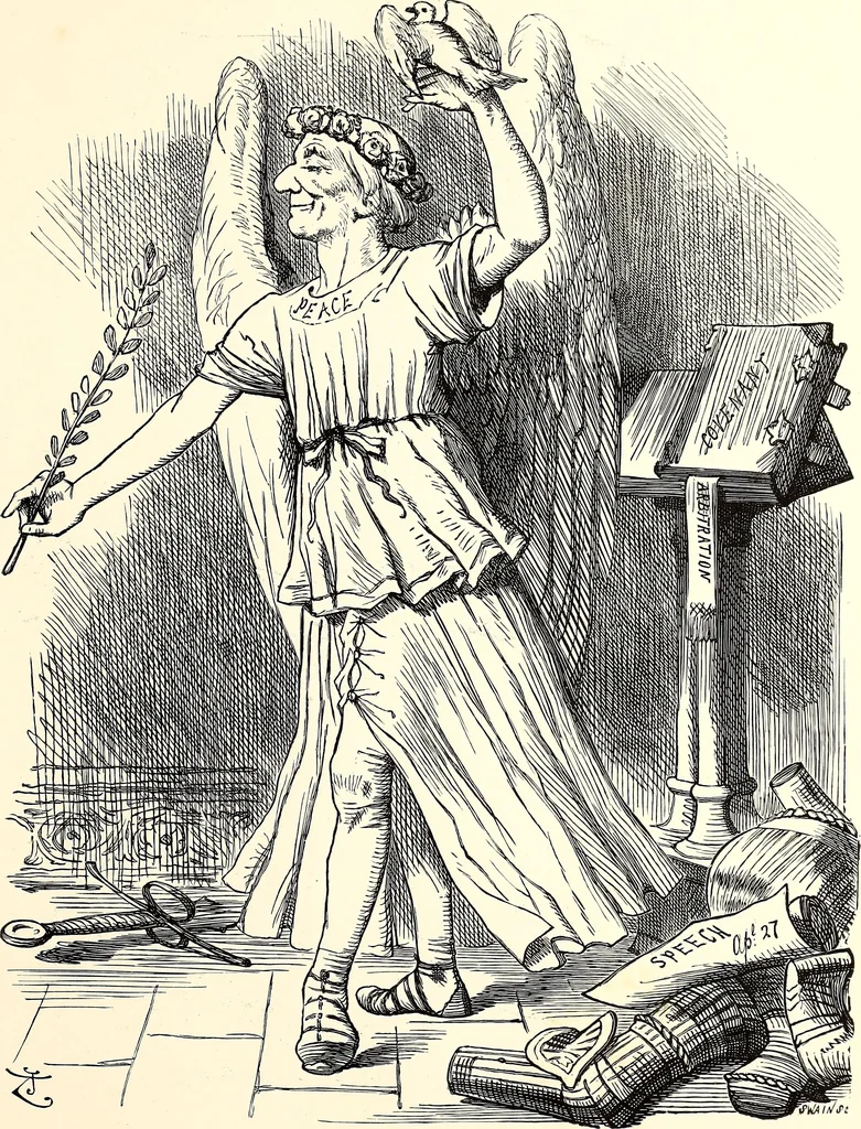 An illustration from Cartoons : Selected from the pages of "Punch", 1901, leaf 82