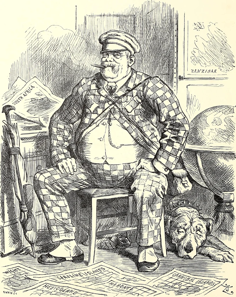 An illustration from Cartoons : Selected from the pages of "Punch", 1901, leaf 83