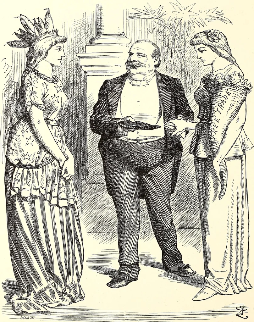 An illustration from Cartoons : Selected from the pages of "Punch", 1901, leaf 93