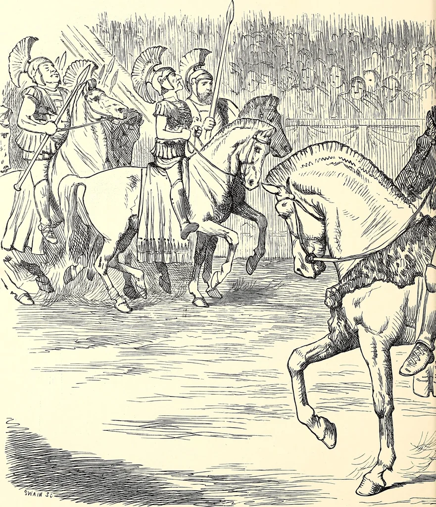 An illustration from Cartoons : Selected from the pages of "Punch", 1901, leaf 95