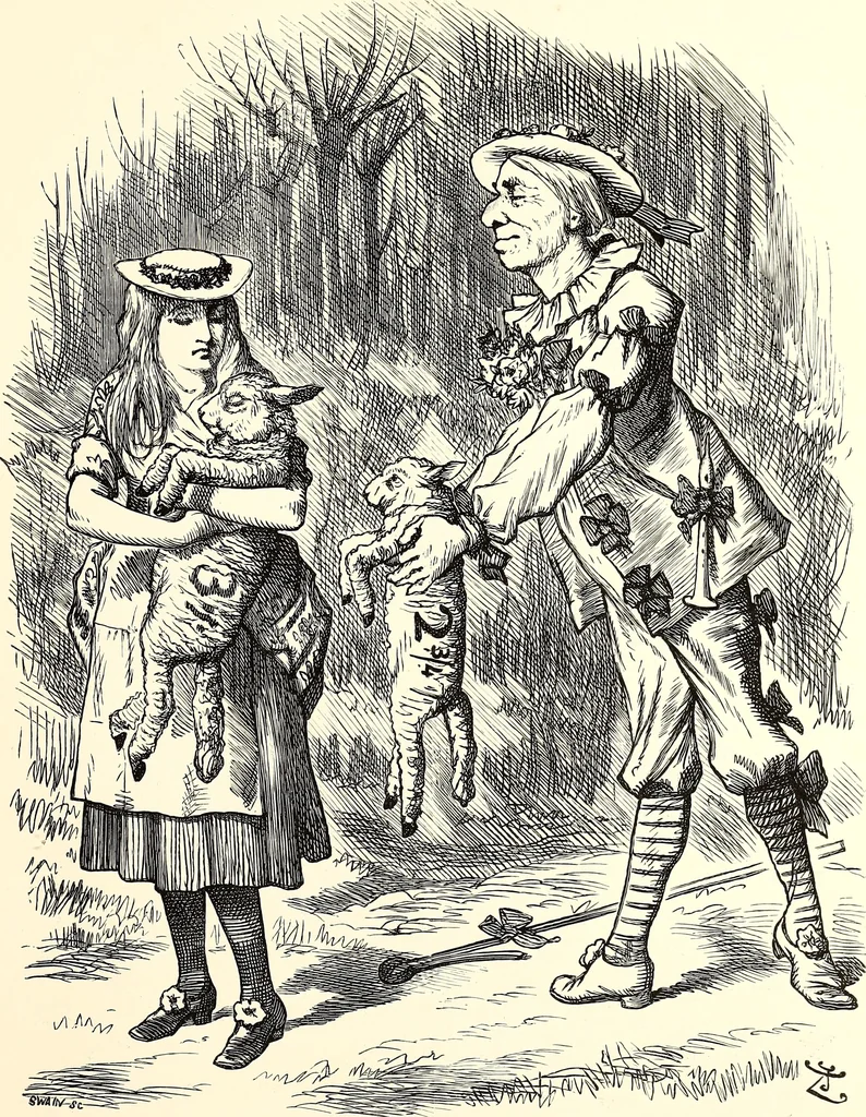 An illustration from Cartoons : Selected from the pages of "Punch", 1901, leaf 98