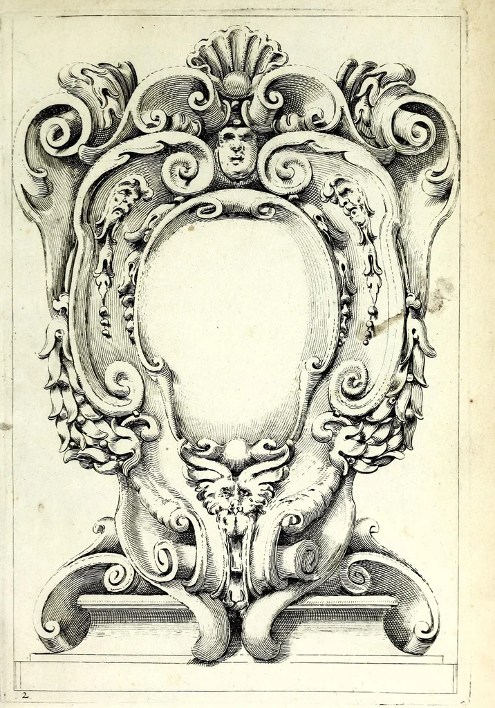An illustration from [Cartouches, 1636, leaf 13