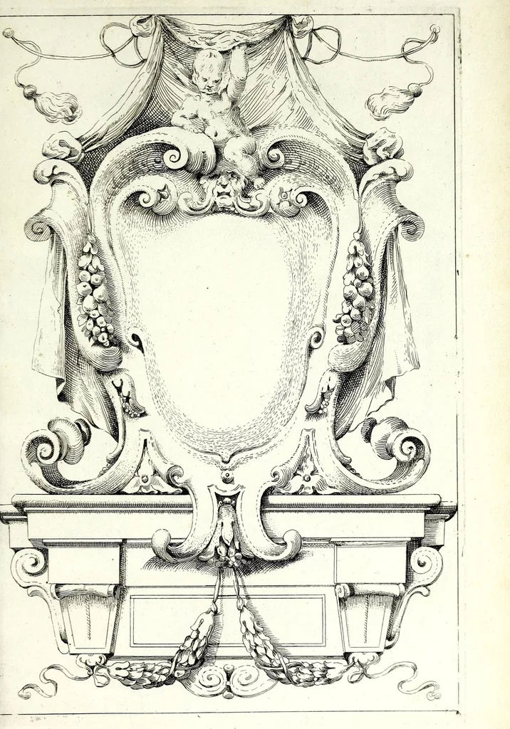An illustration from [Cartouches, 1636, leaf 29