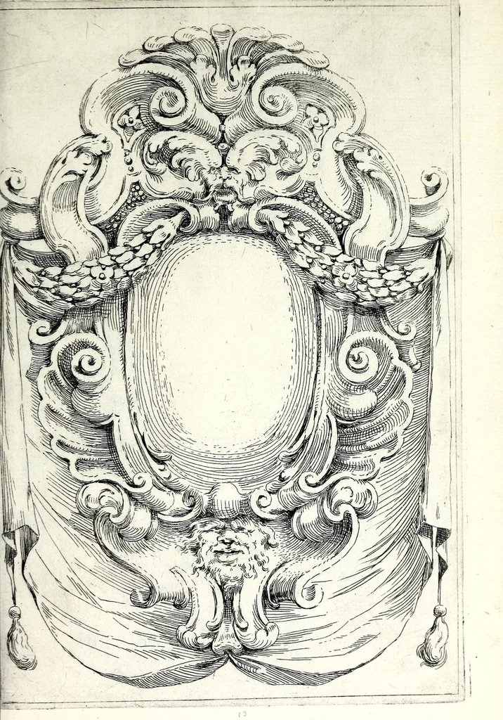 An illustration from [Cartouches, 1636, leaf 31