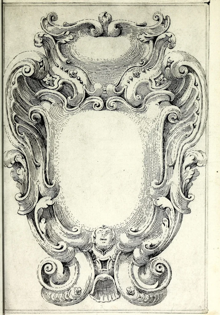 An illustration from [Cartouches, 1636, leaf 35
