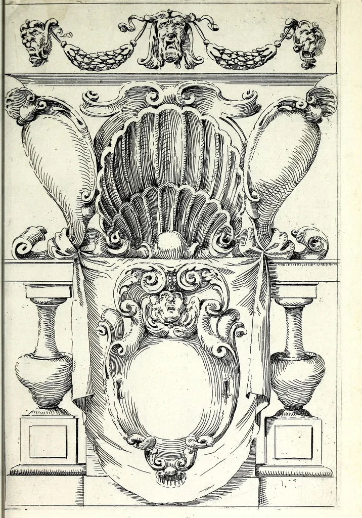 An illustration from [Cartouches, 1636, leaf 43