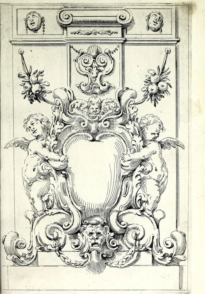 An illustration from [Cartouches, 1636, leaf 51