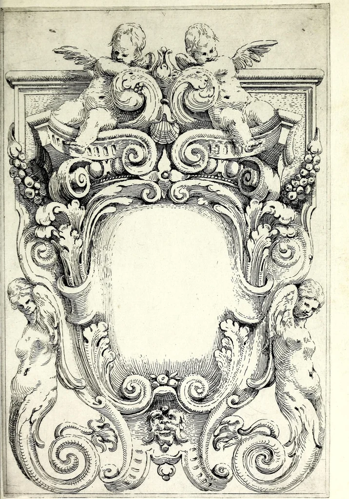 An illustration from [Cartouches, 1636, leaf 81