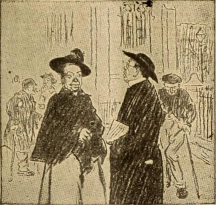 An illustration from Caricature. ed 1913, 1913, leaf 10