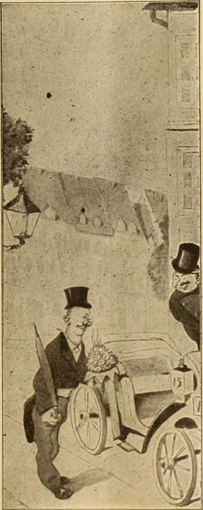 An illustration from Caricature. ed 1913, 1913, leaf 10