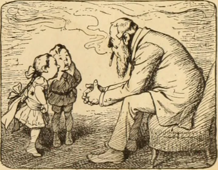 An illustration from Caricature. ed 1913, 1913, leaf 10