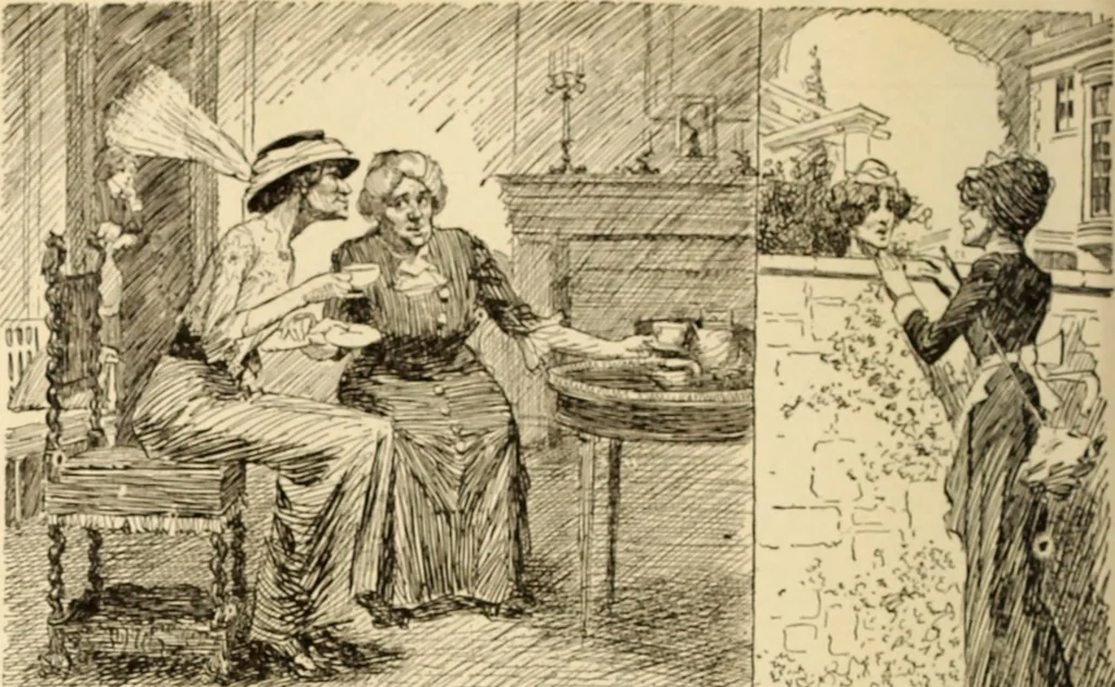 An illustration from Caricature. ed 1913, 1913, leaf 109
