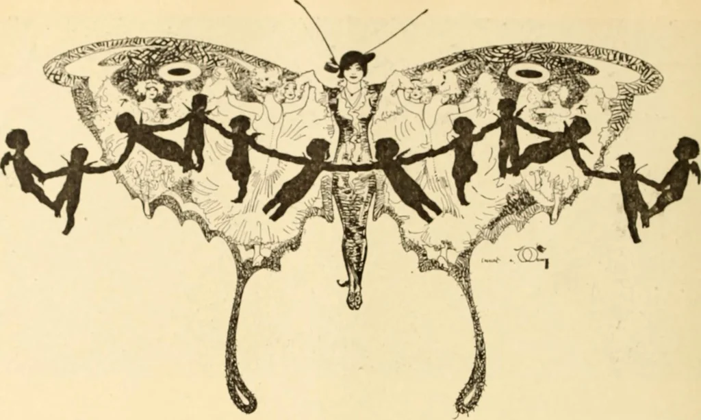 An illustration from Caricature. ed 1913, 1913, leaf 111
