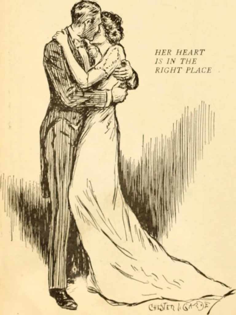 An illustration from Caricature. ed 1913, 1913, leaf 111