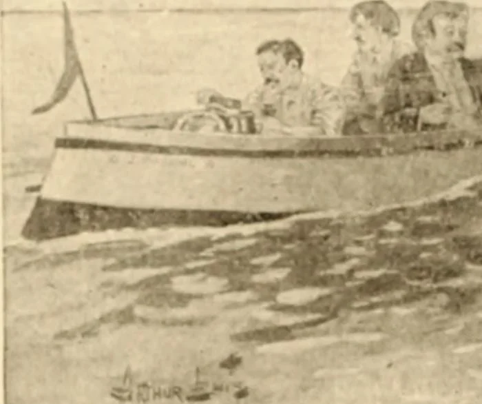 An illustration from Caricature. ed 1913, 1913, leaf 113