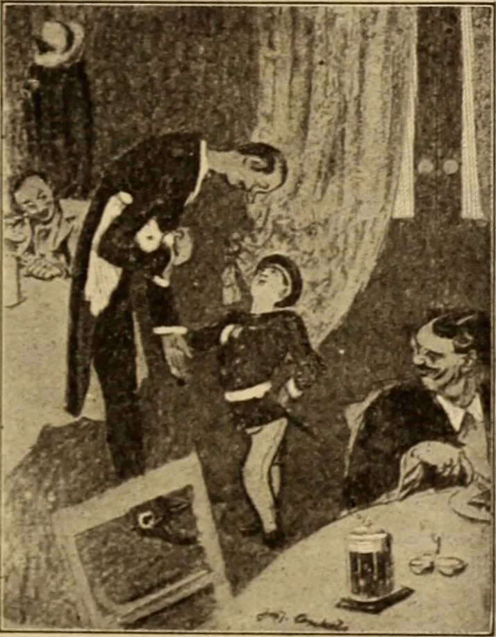 An illustration from Caricature. ed 1913, 1913, leaf 114