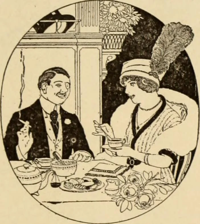 An illustration from Caricature. ed 1913, 1913, leaf 114