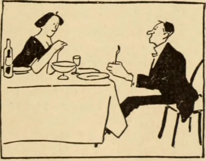 An illustration from Caricature. ed 1913, 1913, leaf 114