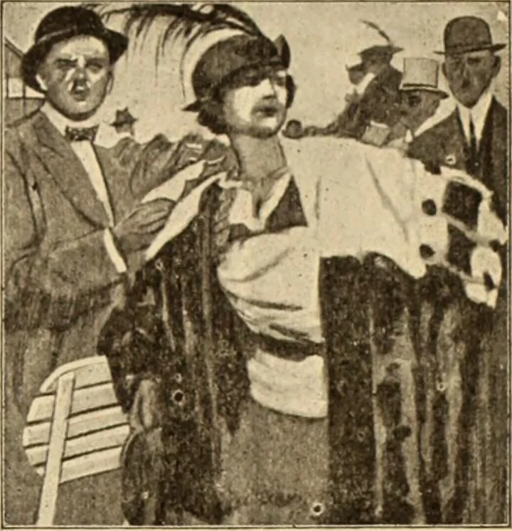 An illustration from Caricature. ed 1913, 1913, leaf 114