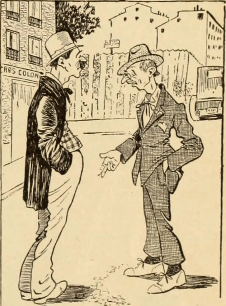 An illustration from Caricature. ed 1913, 1913, leaf 114