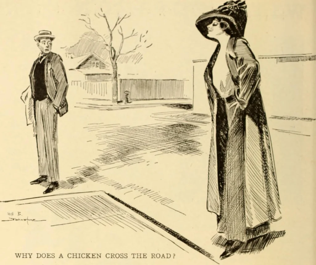 An illustration from Caricature. ed 1913, 1913, leaf 115
