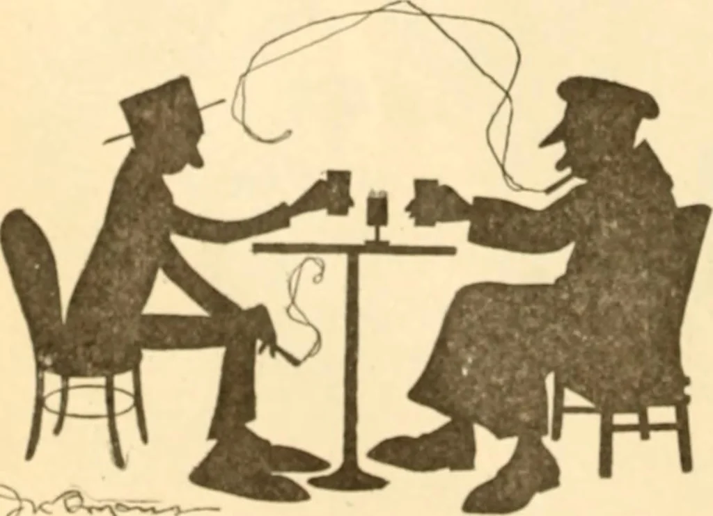 An illustration from Caricature. ed 1913, 1913, leaf 115