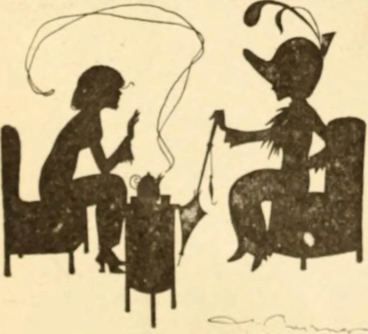 An illustration from Caricature. ed 1913, 1913, leaf 119