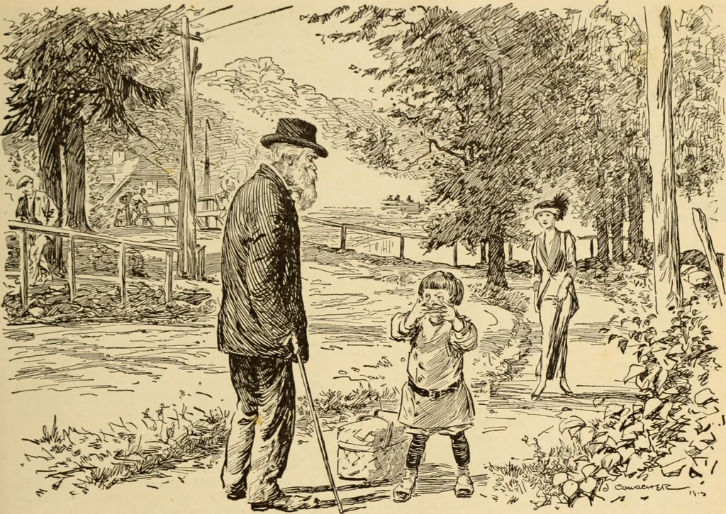An illustration from Caricature. ed 1913, 1913, leaf 120