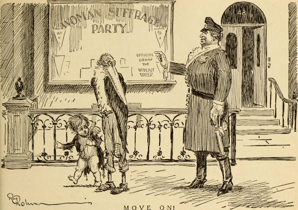 An illustration from Caricature. ed 1913, 1913, leaf 122