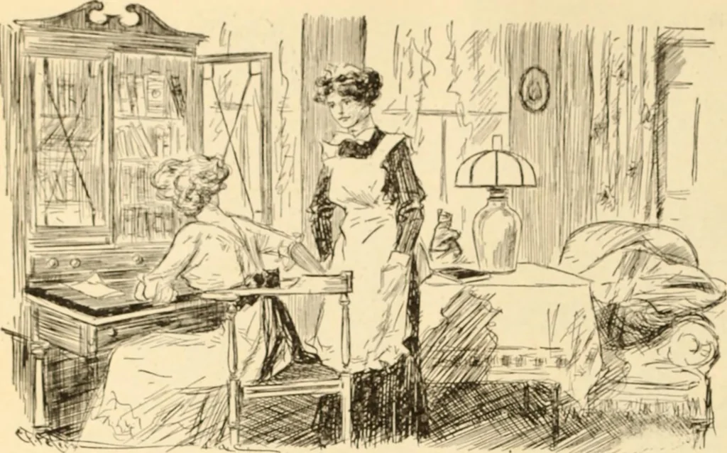 An illustration from Caricature. ed 1913, 1913, leaf 123