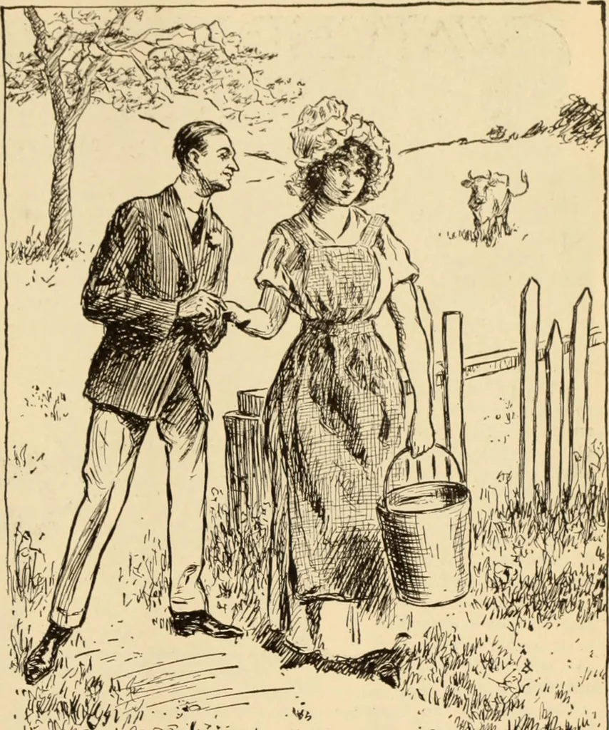 An illustration from Caricature. ed 1913, 1913, leaf 124