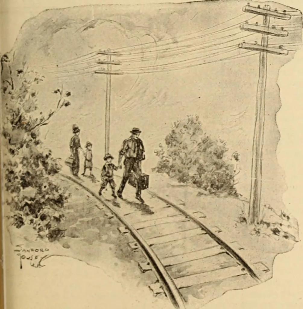 An illustration from Caricature. ed 1913, 1913, leaf 124