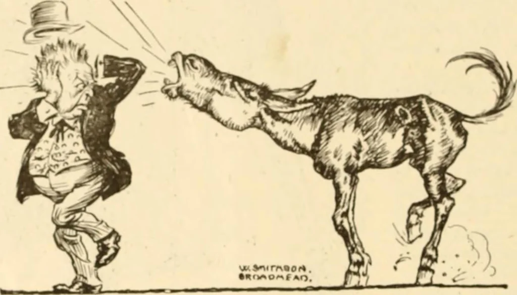 An illustration from Caricature. ed 1913, 1913, leaf 125