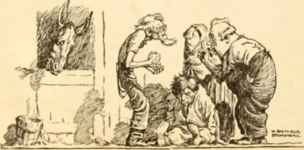 An illustration from Caricature. ed 1913, 1913, leaf 125