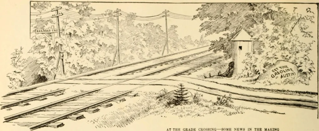 An illustration from Caricature. ed 1913, 1913, leaf 127