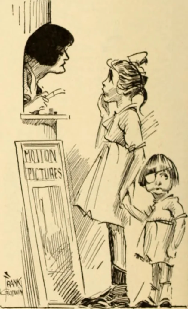 An illustration from Caricature. ed 1913, 1913, leaf 127
