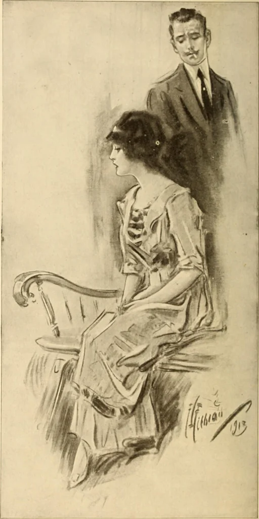 An illustration from Caricature. ed 1913, 1913, leaf 129