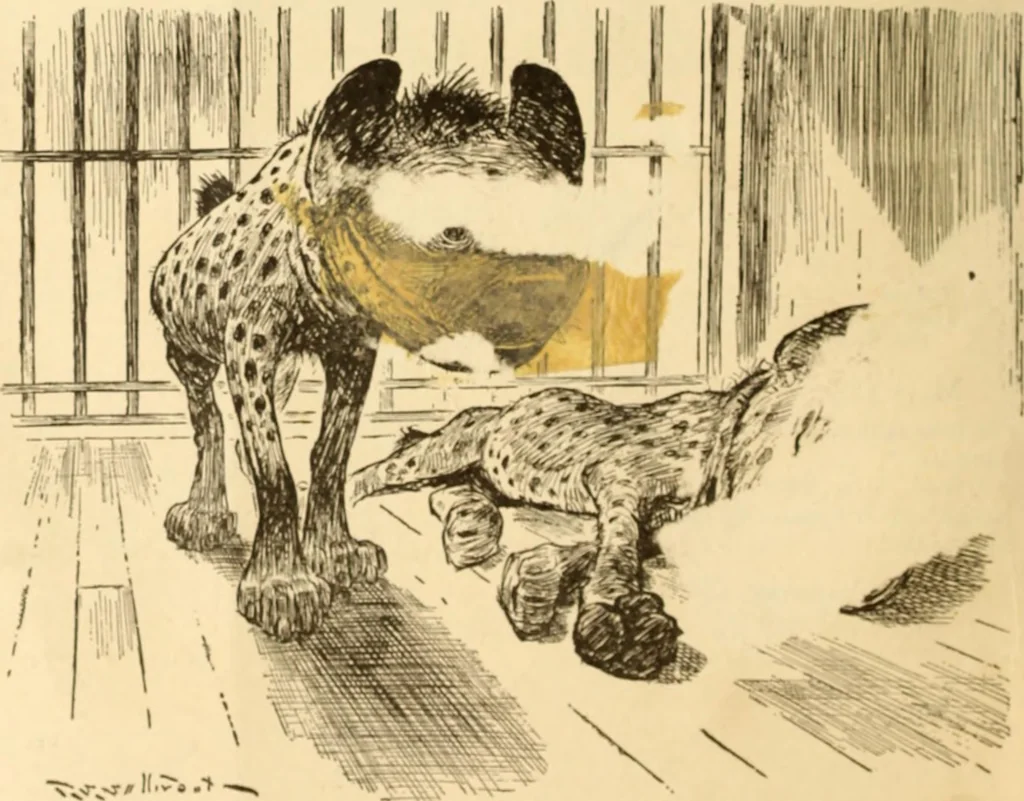 An illustration from Caricature. ed 1913, 1913, leaf 13