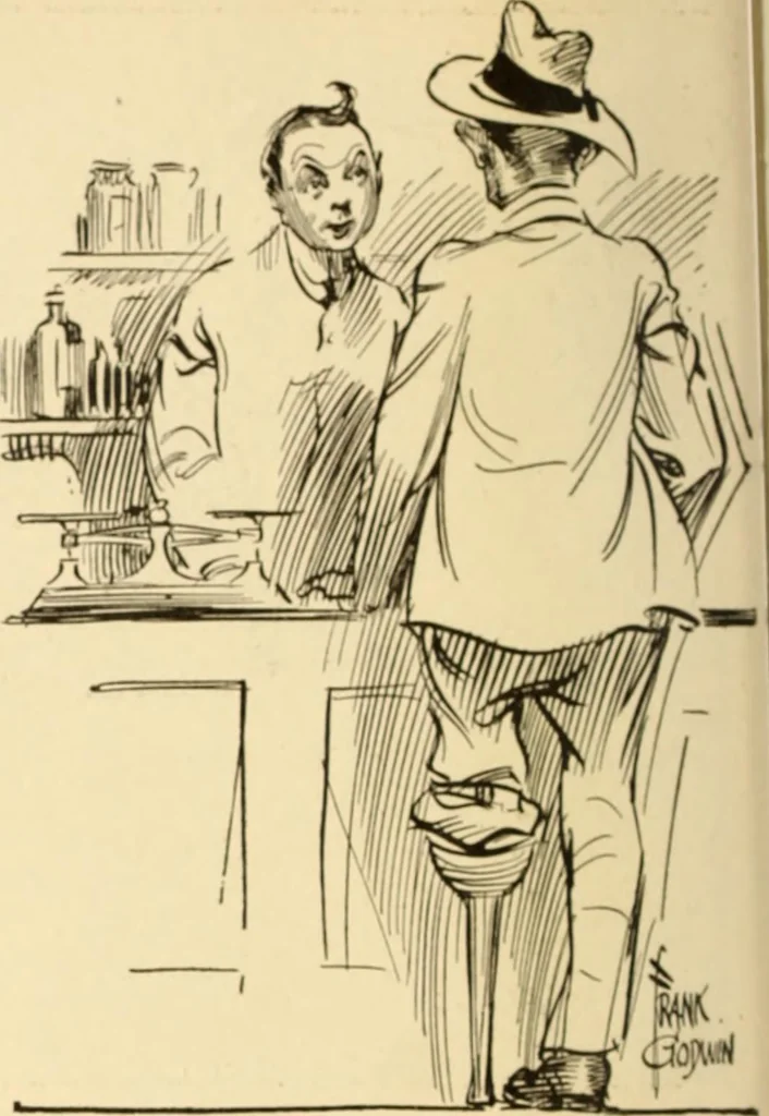An illustration from Caricature. ed 1913, 1913, leaf 131
