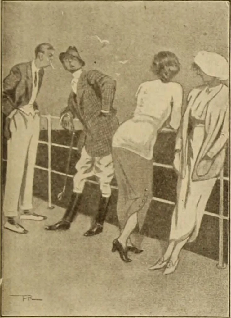 An illustration from Caricature. ed 1913, 1913, leaf 134