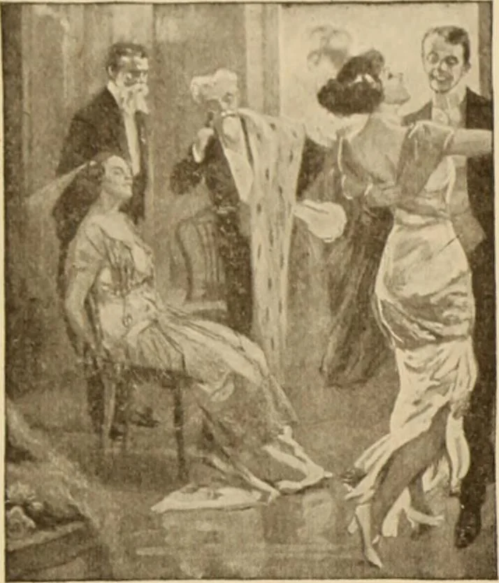 An illustration from Caricature. ed 1913, 1913, leaf 134