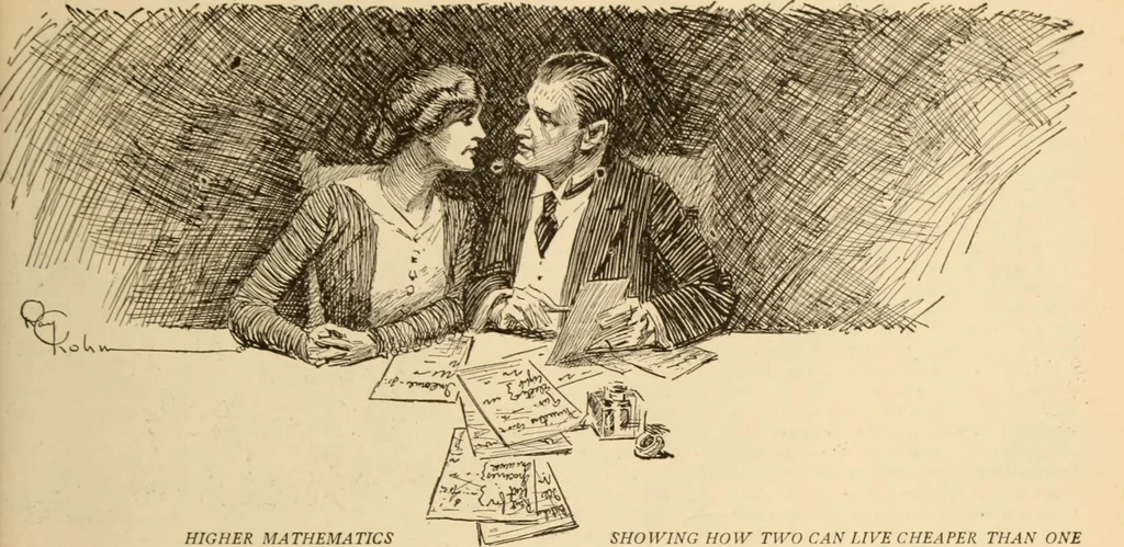 An illustration from Caricature. ed 1913, 1913, leaf 136